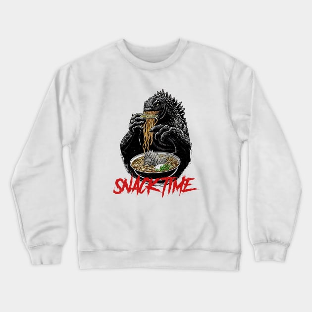 Godzilla Ramen Crewneck Sweatshirt by EdSan Designs